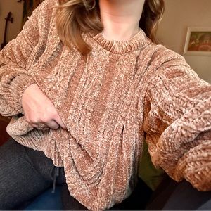 Oversized Chenille Sweater